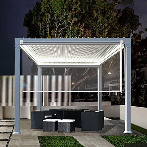 ZXCVBNAS Volet Roulant Entièrement Transparent, Volet Roulant Étanche, Volet Roulant Coupe-Vent, Volet Roulant PVC Transparent, Peut Être Utilisé pour Balcon, Salle De Bain,120x200cm/47.2x78.7in