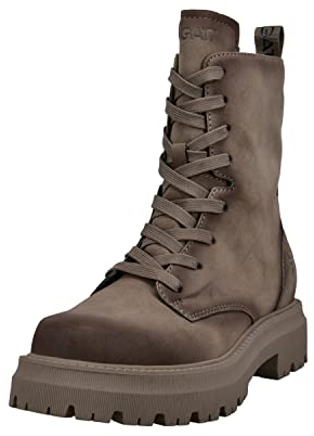 BAGATT Damen Carley Boots, Taupe, 38 EU