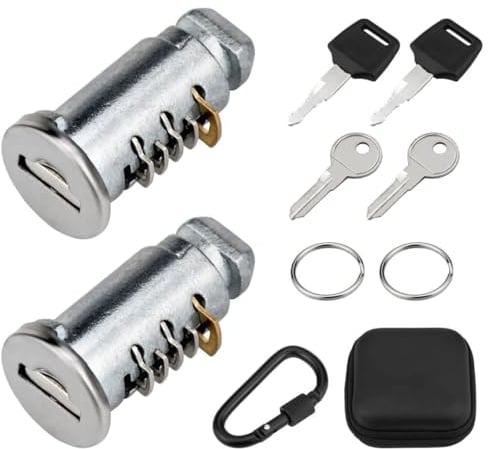 Schlosskerne für Thule, 2 Stück One Key System Schließzylinder Kerne Ersatz für Thule