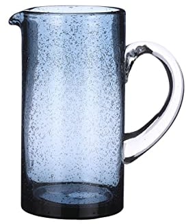 MICA Decorations Adia Wasserkrug - 850 ml - Glas - Blau