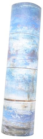 OSALADI Vinilo Decorativo Para Puerta De Refrigerador Diseño De Madera Recortable Resistente Fácil De Quitar