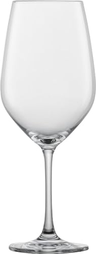 SCHOTT ZWIESEL Rotweinglas Forté (4er-Set), klassische Kristallgläser für Rotwein oder Wasser, spülmaschinenfeste Tritan-Weingläser, Made in Germany (Art.-Nr. 123612)