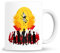 FANTA UNIVERSE FOR WIZARDS AND OTAKU Gang Tasse aus satinierter Keramik, 325 ml, Weiß