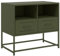 vidaXL Mobile TV Verde Oliva 68x39x60,5 cm in Acciaio