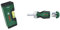 Bosch Home and Garden Spirit Level 12 cm + Stubby Ratchet Screwdriver with 6 Bits