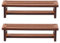 Abaodam 2 STK Mini-Stuhldekoration Sandtisch-Modell quadratische Hocker Esstisch stativ Möbel-Kits Holzstuhl Deko Kleine Stühle Kleiner quadratischer Hocker Mini-Möbelverzierung Brown