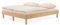 Ehrenkind® Doppelbett Plano, 180 × 200 cm FSC® Zertifiziert | Massiv-Buche Natur | 2‑in‑1 Höhe (Bodenbett oder Standard), Modular und Höhenverstellbar