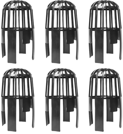 SDLDEER Gutter Guards 6Pcs Plastic Gutter Balloon Outlet Guards