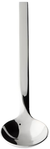 Villeroy & Boch 12-6338-1950 NewWave Zuckerlöffel, Rostfreiem Edelstahl in geschwungener Form, 1-teilig