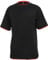 Urban Classics Herren Bekleidung Contrast Tall Tee, Black/Red, XL, TB029A
