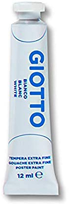 Giotto TEMPERA GIOTTO ROHR 4 (12ML) WEISS 01 STK 1 [352001]