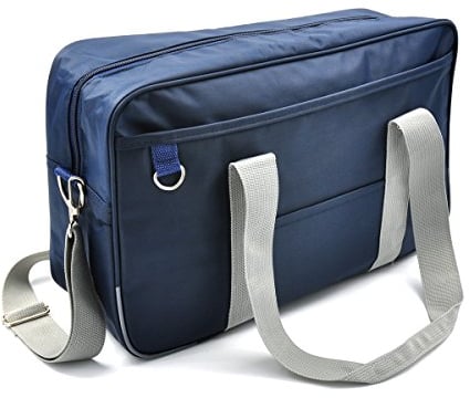 Japanische Schultasche für Oberschüler Cosplay | Blaue Umhängetasche
