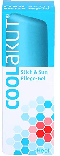 Coolakut Stich & Sun Pflege-Gel von Heel, 30ml | Natürlich kühlendes Pflege-Gel zur Beruhigung der Haut, Ideal bei Insektenstichen und Sonnenbrand