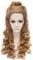 Nunubee Lange Perücke Synthetische Curly Wave Cosplay Kostüm Anime Perücke (Brown) - Cinderella