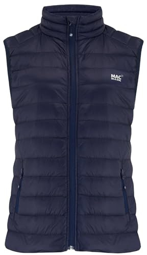 Mac in a Sac Alpine Women's Packable Down Puffer Vest | Lightweight, Extra Warm | 90% Down 10% Feather | Zip Pockets | Packable Bodywarmer