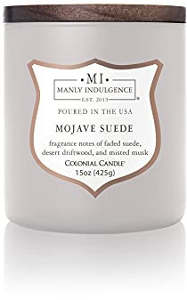 Manly Indulgence Duftkerze Mojave Suede 425 ml