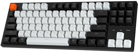 USA Keychron C1 Double-Shot RGB Hot-Swap Tactile Mac/PC Keyboard