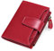 SENDEFN Portefeuille Femme Cuir Porte Monnaie Femme Fermeture Eclaire, Portefeuille et Porte Carte Femme RFID Blocage