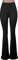 Nuofengkudu Long Pantalon Stretch Large Evase Femme Bootcut Elastique Taille Haute Pants Leger Pyjama Classique Confort Slim Skinny Collant Casual Homewear Pantalons Maison Noir L