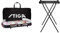 STIGA Eishockey Tischspiel Playoff 21 Hockey Spiel Schweden-Kanada mit Aufbewahrungstasche & Unisex Jugend 71-1938-01 Spielestaender, schwarz, One Size