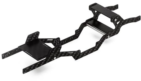 INJORA RC Chassis Kit Kohlefaser Low-Center of Gravity Frame Support für Axial SCX24 Deadbolt JLU C10 Bronco 4Runner 1/24 RC Crawler Upgrade Part
