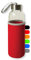 Artexia Bouteille en Verre 500 ml, Écologique, Idéale pour Bureau, Yoga, Fitness (Rouge, 1)