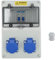 Distribuidor de Energía del Sitio, Distribuidor de Pared, Distribuidor de Energía de 220-250 V, Toma de Corriente a Prueba de Agua, Distribuidor de Enchufe de Superficie, (Enchufe de la UE)
