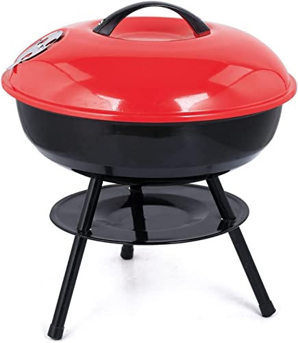 Parrilla de Gas Parrilla Parrilla de Barbacoa esférica Parrilla de Barbacoa de carbón Redonda para Exteriores