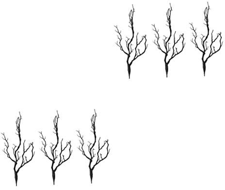 FRCOLOR 6pcs Diy Antler Headwear for Halloween Party Fake Branches for Diy Antler Headdress Horror Movie Decor
