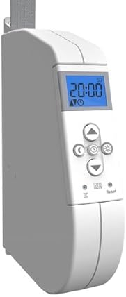 eWickler Comfort - Batería electrónica WIR, eW320, enrollador de cinturón eléctrico, montaje en superficie, con batería, incluye cable de carga, ancho de correa 17-23 mm