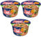 Pack Of 3 - Bowl Noodle 100g - Hot & Spicy - Just Add Boiling Water - Chicken Noodle Bowl - Delicious Spicy Chicken Flavour Instant Noodles - Delicious Treats Spicy Noodle - Big Bowl Noodle Food