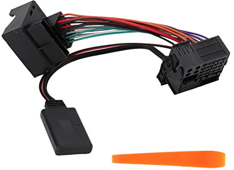 Radio Stereo Wiring Harness, Car 5.0 Adapter AUX Cable Full Wire Harness Replacement for Agila CD70 CD30 CDC 40 Opera DVD 90