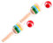 Gogogmee 2 Stück Kendall Holz Lernspielzeug Holzspielzeug Kendama Cup Spielzeug Kinder Puzzle Spielzeug Mini Holz Fangbälle Geschicklichkeit Cup Spielzeug Holz Kendama Spielzeug Hand Auge
