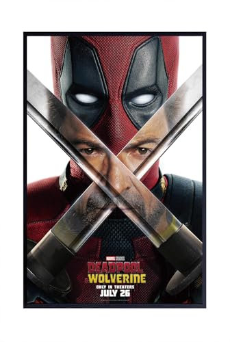 Theissen Marvel Deadpool & Wolverine Movie Poster Film #3 - Matte Wandposter Frameless Gift 11x17inch(28cm x 43cm)