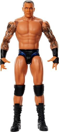 Mattel WWE Randy Orton Action Figure, Main Event Series #154 6-inch Collectible with 10 Articulation Points & Life-Like Look, JCV42