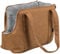 TRIXIE Transporttasche Evelyn für Hunde in braun/grau – praktische Tragetasche zum Transportieren deines Vierbeiners – modernes & Zeitloses Design – 28848