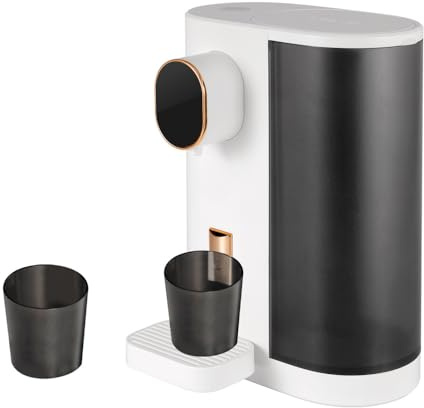 Automatischer Mundwasserspender, 600 ml automatische Mundwasserpumpe, Mundwasserbehälterspender mit Einstellbarer Menge und 2 Bechern für das Badezimmer