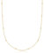 Abbott Lyon Sphere Chain Necklace | Gold Plated Jewellery for Women with Anti-Tarnish Coating | Elegant 18-20 Inch Chain for Layering or Solo Wear