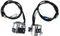 2 Piezas cambiar cambio accesorios de soporte del manillar interruptor de luz antiniebla interruptores scooter motoazadas Faro manillar de aleación de aluminio Silver ULTECHNOVO