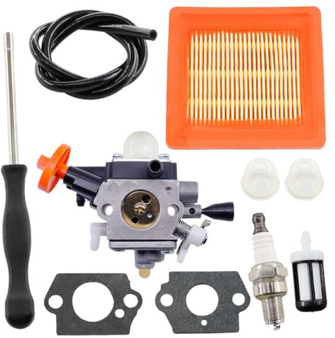 MCHNIC Vergaser mit Luftfilter Zündkerze für Stihl FS 131 FS131R FS311 KM131 HT131 HT132 HT133 HT134 HT135 BT131 Motorsense Trimmer Ersetzt 4180 120 0619
