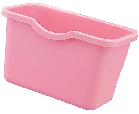 Alipis Corbeille à Papier Suspendue Cuisine 3,5 l En Plastique Rose Multifonction Résistante Pratique Pour Bureau Et Recyclage