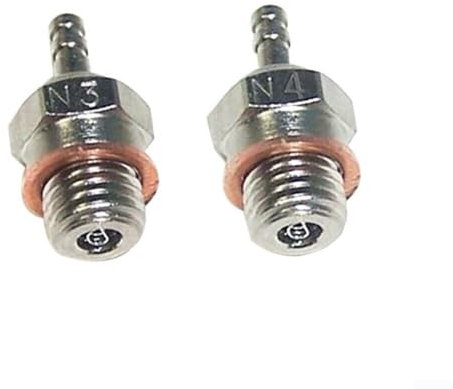 Robusto Steel Glow N3/N4 compatible con combustible de nitrometano en vehículos RC (N3)