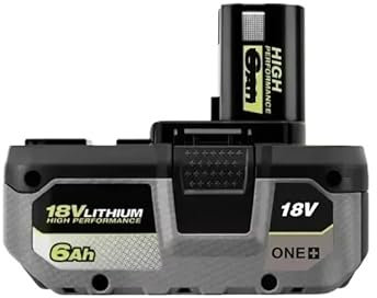 Batteria Al Litio Ad Alte Prestazioni, Compatibile Con RYOBI, Senza Effetto Memoria, Bassa Autoscarica, Compatibile Con La Batteria Dell'aspirapolvere ONE+tools(5.6Ah)