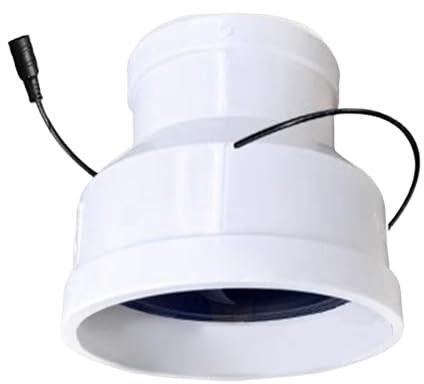YIZITU Small 3W Inline Duct Blower Fan 75mm To 110mm Exhaust Fan For Hydroponic Systems Bathroom And Kitchen Air Circulations