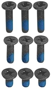Gintai 9Pcs Lower Bottom Base Case Screws Replacement for Lenovo 14e Chromebook 81MH 14W 81MQ/ Chromebook S345-14AST 81WX