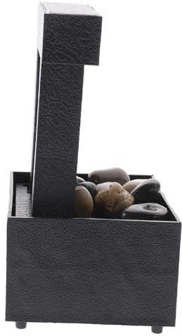 BESTYASH Fontana d Acqua Da Tavolo Decorazione Ad Acqua Design Conciso Moda Piccolo Elemento Decorativo Zen Per Interni Casa Ufficio