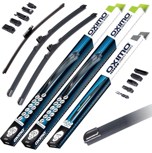 OXIMO Scheibenwischer für VW Golf 8 VIII Kombi ab 2020 | Front und Heckscheibenwischer, 3er Set Wischerblätter - links 650 mm, rechts 450 mm, hinten 330 mm