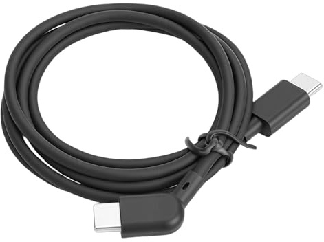 Sxhlseller XREAL Air One AR Smart-Brille, 20 Gbit/s -Ladekabel für Nahtlose Anzeige und Datenübertragung, Ergonomischer 125°-L-förmiger Anschluss für Bequemes Tragen, Passend für Pro XR, Max, AR