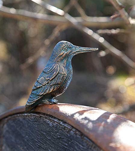 Rottenecker Bronzefigur, Skulpturen, Eisvogel ca. 8 cm hoch