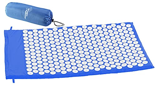 newgen medicals Akupunkturmatte: Extragroße Entspannungsmatte mit 9075 Druckpunkten, 80 x 50 x 2 cm (Akupressurmatte, Nagelmatte, Entspannungs Noppen)